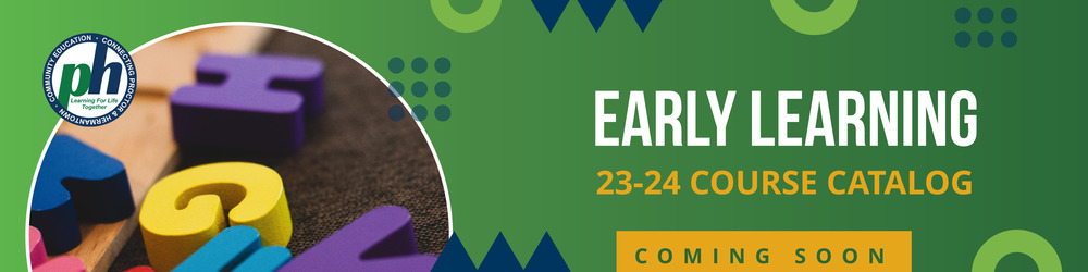 Early Learning 23-24 Course Catalog