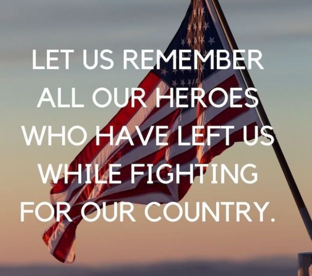 Let us remember all our heroes who have left us while fighting for our country